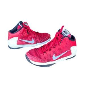 Nike Air‎ Without A Doubt Big Kids Athletic Shoes Size 4Y Boy Gym Red